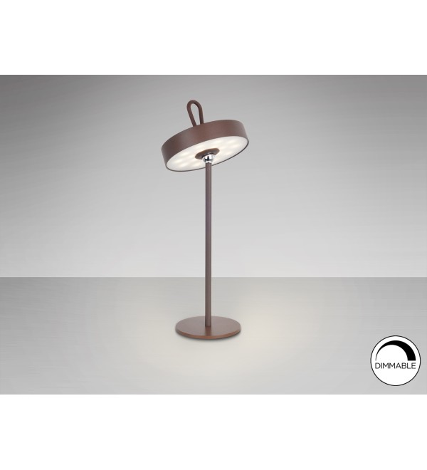 Gong Настольная лампа LED с отделкой Corten 