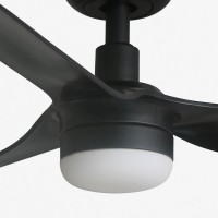 Потолочный вентилятор MINI PUNT S Ш900mm черный 3 PALAS NEGRAS 10W CCT