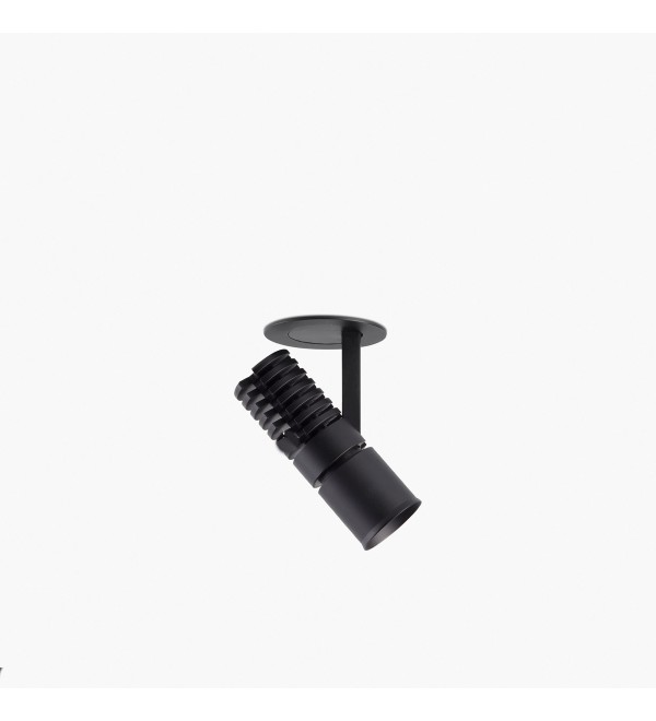 Uno черный/черный встраиваемый прожектор 8 Вт 37° 3000K CRI90