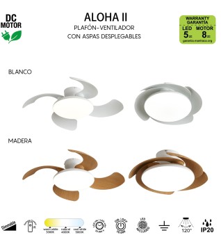 9515 Люстра потолочная-вентилятор ALOHA II