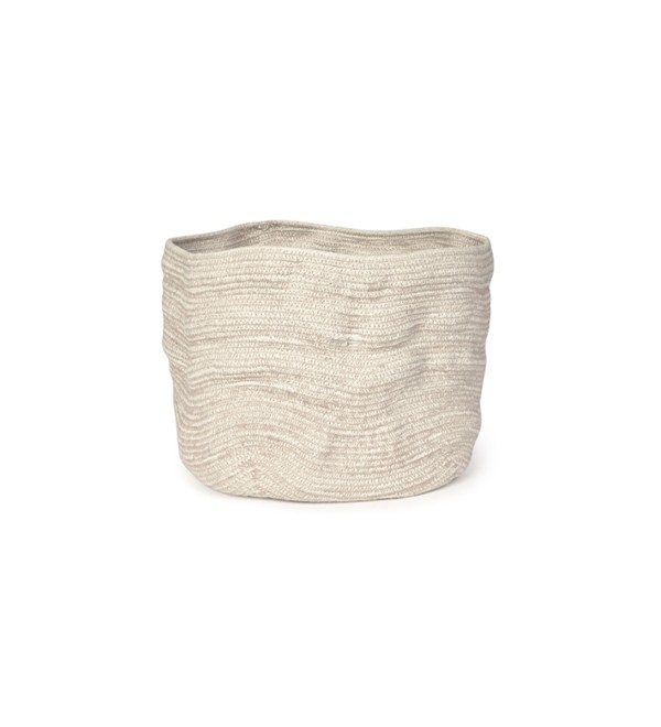 Корзина Точеный камень натуральная 30*25