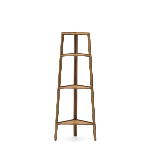 Victora Уличный стеллаж из массива акации 42 x 150 см