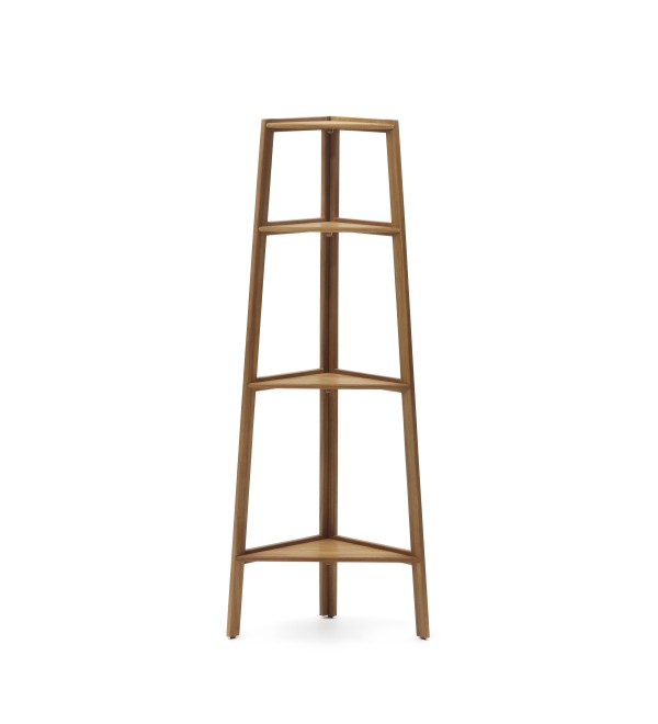 Victora Уличный стеллаж из массива акации 42 x 150 см