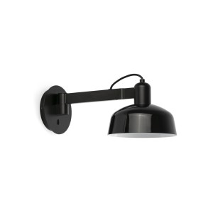 Настенный светильник TATAWIN черный 1xE27