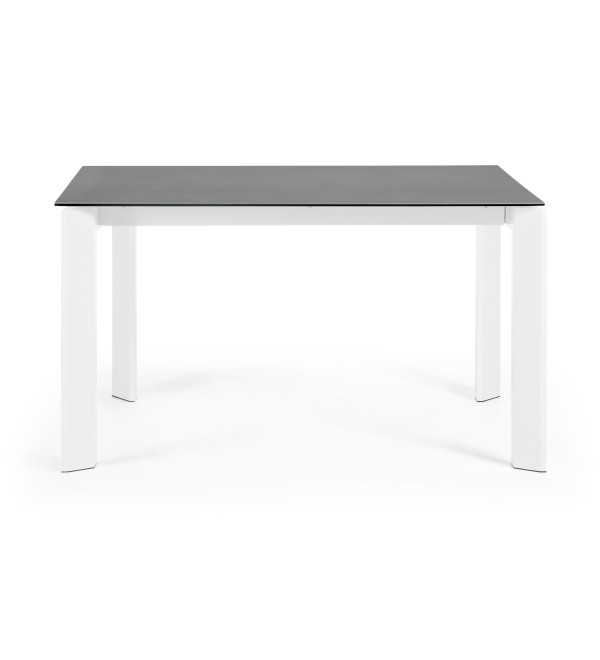 Стол Atta 140 (200) x90 белый керамический