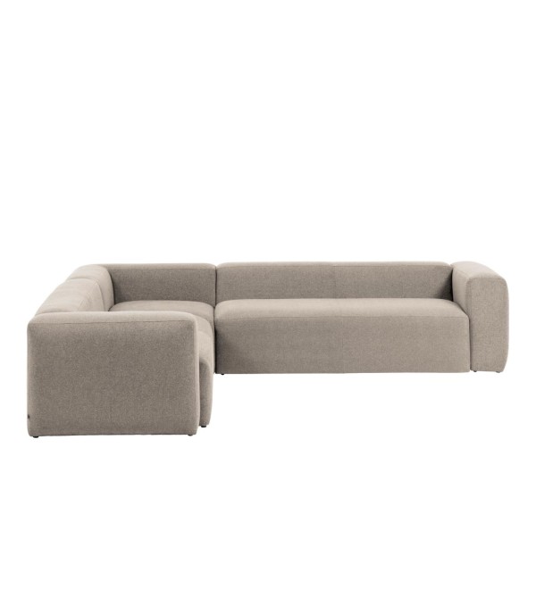 Диван угловой 6 местный Blok 320 x 320 cm бежевый