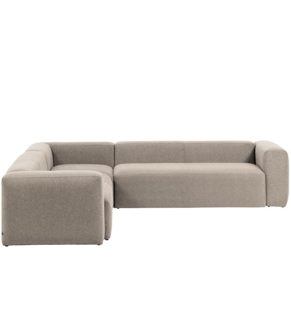 Диван угловой 6 местный Blok 320 x 320 cm бежевый