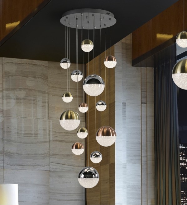 Люстра Sphere 14L разноцветная D60 DIMABLE