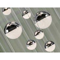 Подвесной светильник Sphere 14L LED Ø60 X500H DIM хром