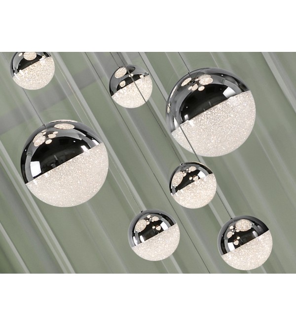 Подвесной светильник Sphere 14L LED Ø60 X500H DIM хром