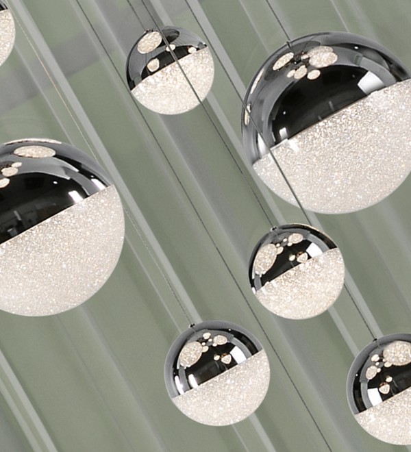 Подвесной светильник Sphere 14L LED Ø60 X500H DIM хром
