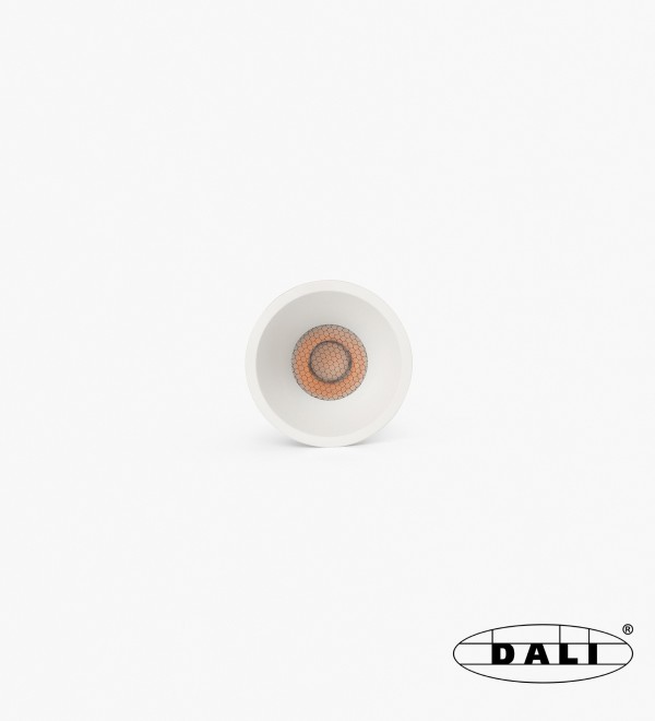 Tulipa Белый встраиваемый даунлайт 10W 36° 2700K CRI90 DALI