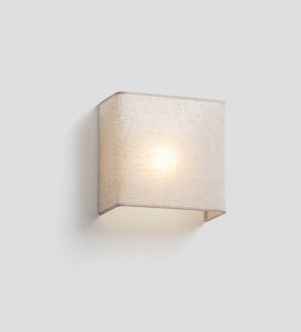 Настенный светильник Otton SQ 200 SQ из льна 200x205x108
