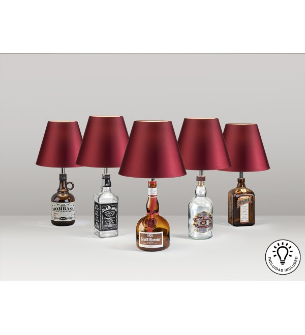 Настольная лампа Liquor Dessert Kit гранатовый абажур