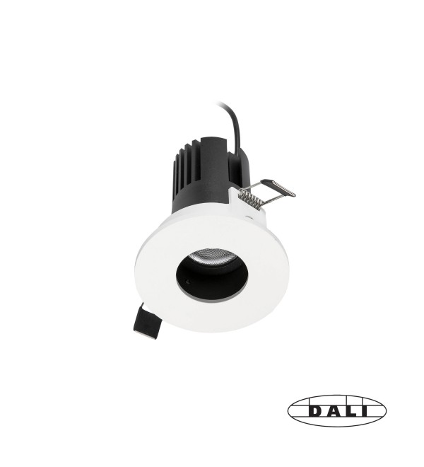 Встраиваемый точечный светильник KIRA PINHOLE FIJO IP20 10W белый 24є 2700K DALI