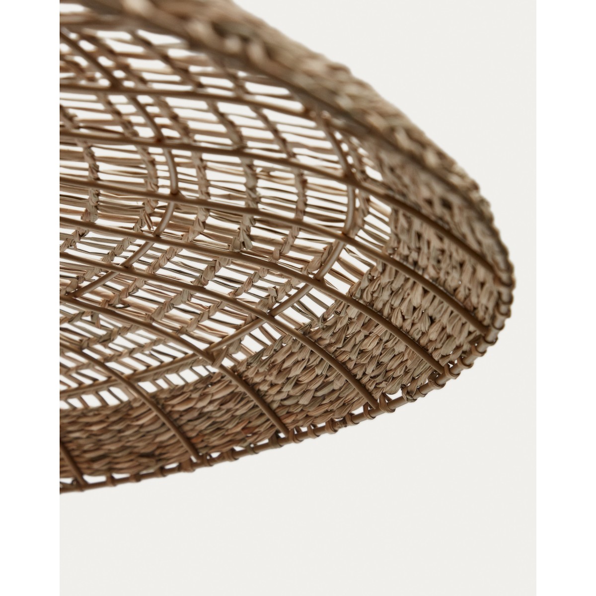 Потолочный плафон Cruilles из натурального волокна с натуральной отделкой, 100 см