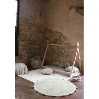 Ковер Хиппи горошек оливковый120*160