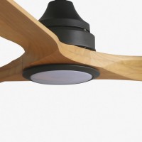 Вентилятор ALO DC Ш1520MM черный / дерево 3 PALAS  20W CCT