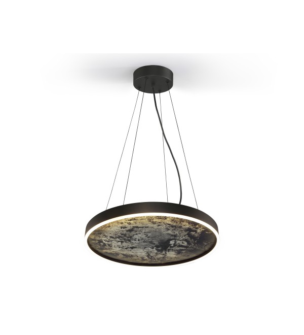 Подвесной светильник Stone CCT- черный LED 60D