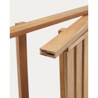 Victora Уличный стеллаж из массива акации 70 x 85 см