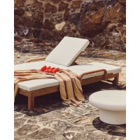 Двойной шезлонг Sonsaura из массива эвкалипта