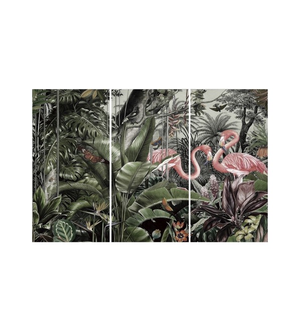 Фотография-триптих на стекле Flamencos 180x120