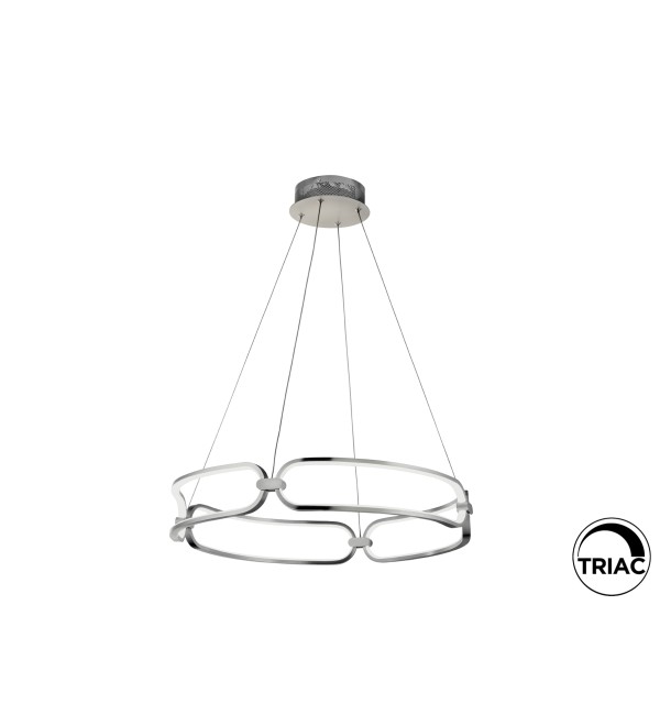 Подвесной светильник Colette LED хром 60Ø 