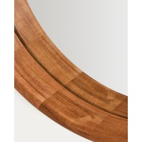 Зеркало Berale из акации, диаметр 49,5 см