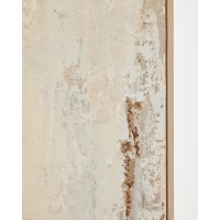 Абстрактная картина Silpa светло-бежевого цвета 200 x 120 см