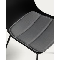 Подушка для стула Sindera графитовая 45 x 43 см