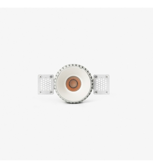 Tulipa Белый встраиваемый даунлайт без рамки 10W 55° 2700K CRI90