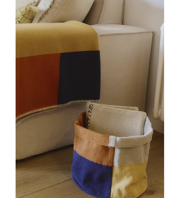 Корзина Школьная клетка  30*30