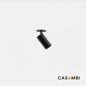 Встраиваемый светильник Fost PULLDOWN 15W черный 20° 3000K CRI90 CASAMBI