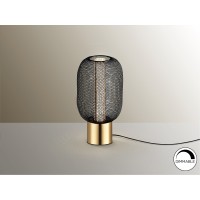 Настольная лампа Micron черный / золотой
