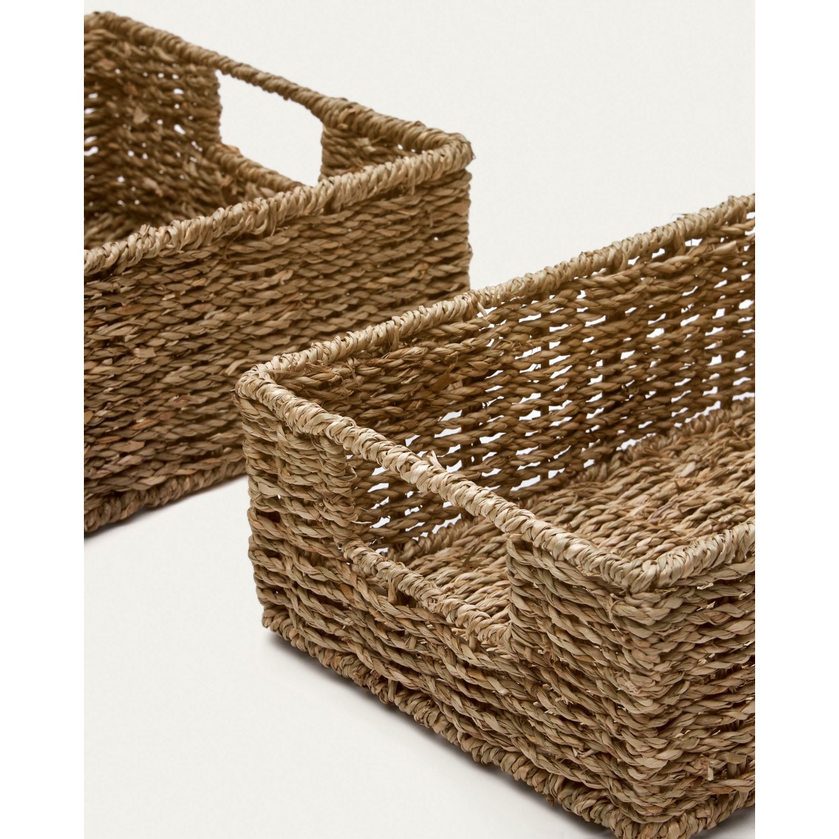 Tossa Набор из 2-х корзинок из натурального волокна 28 x 20 см / 32 x 27 см