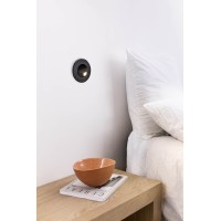 Черный встраиваемый светильник Click LED 3W 2700K