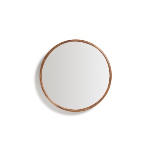 Зеркало Berale из акации, диаметр 49,5 см
