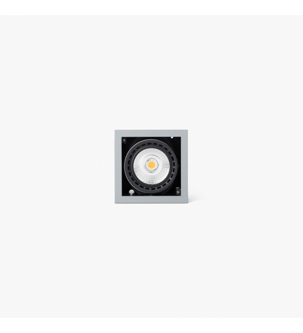 Встраиваемый светильник mini Colin-1 серый LED 18-25W 3000K 20°