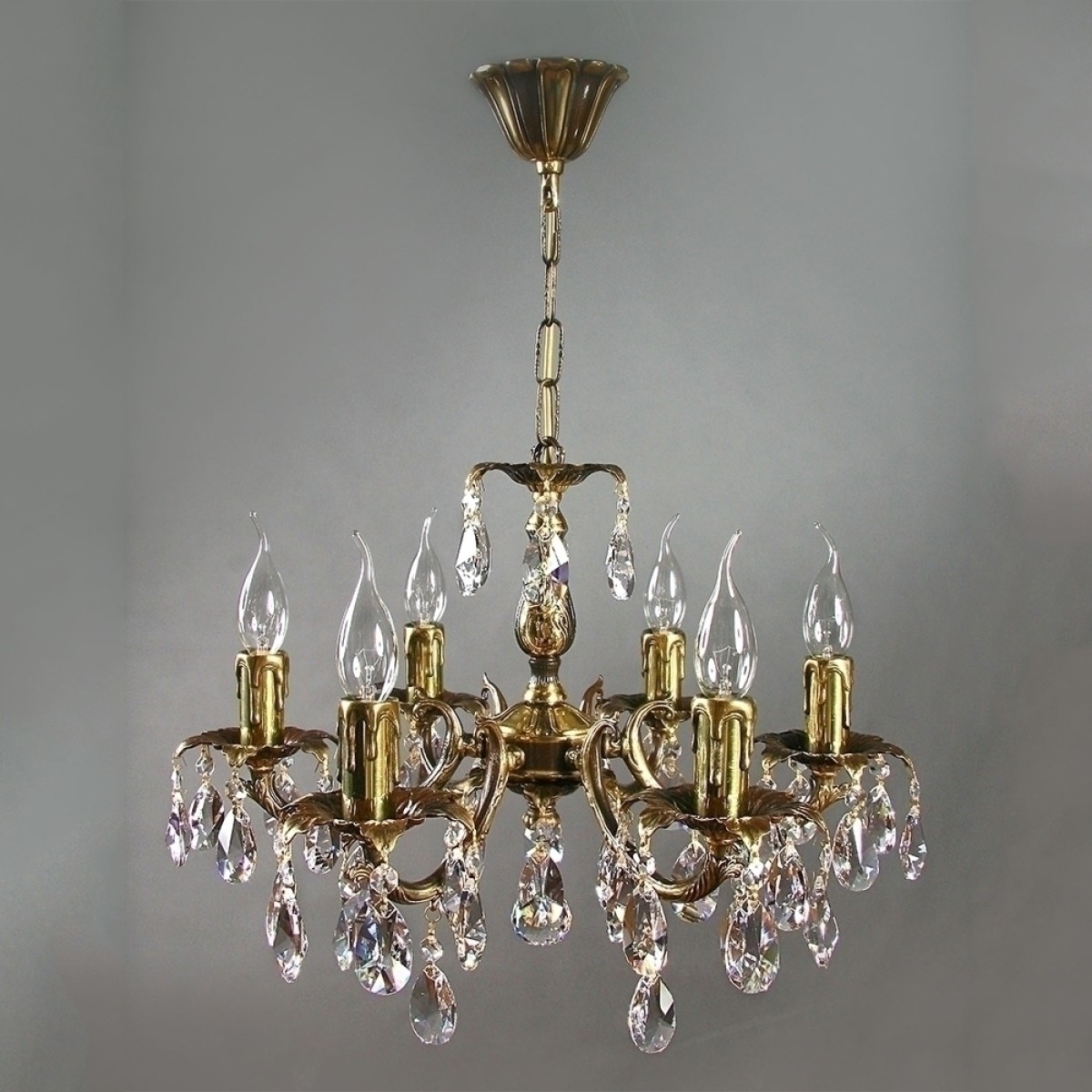Люстра MANTRA Benisa Ambiente 6L 2226/6 PB Tear Drop