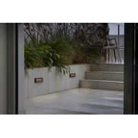 Уличный настенный светильник DUNE APLIQUE RECTANGULAR темно-коричневый 6W 4CCT