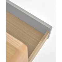Комод Anielle из массива ясеня с тремя ящиками 98,9 x 78 см