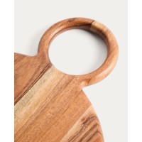 Сервировочная доска Dalme из акации, диаметр 26,5 см