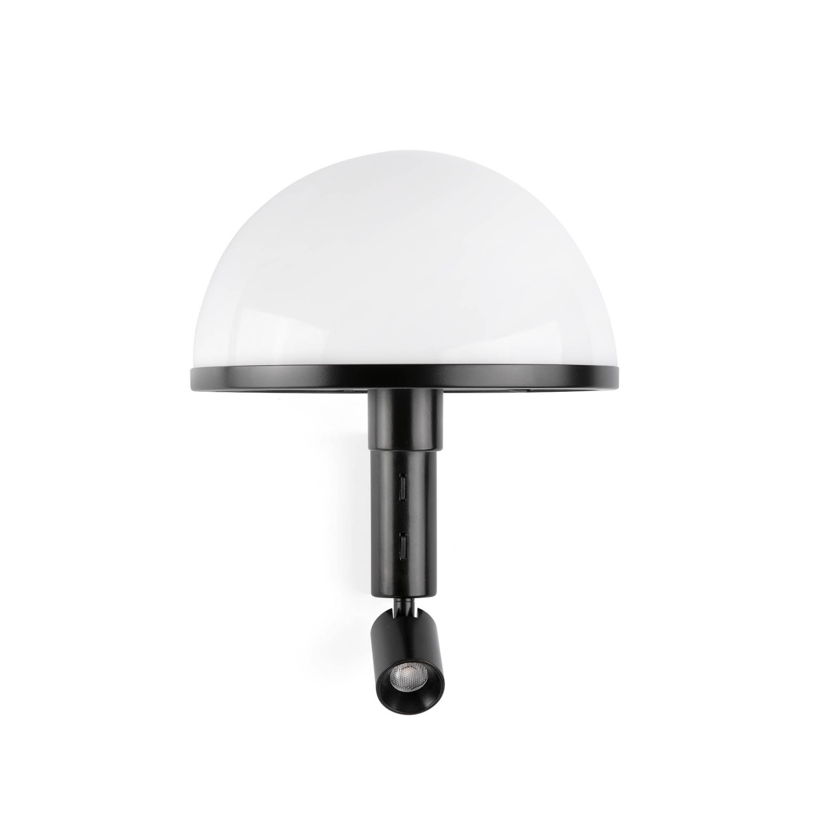 Настенный светильник DOME черный 1xE27 3W 2700K