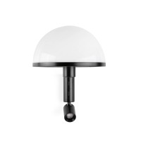 Настенный светильник DOME черный 1xE27 3W 2700K