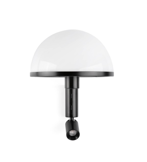 Настенный светильник DOME  черный 1xE27 3W 2700K