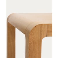 Раздвижной стол Erisia из массива дуба с натуральной отделкой, 200 (280) x 100 см