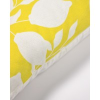 Чехол для подушки Etel 100% желтый с белыми лимонами 45 x 45 cm
