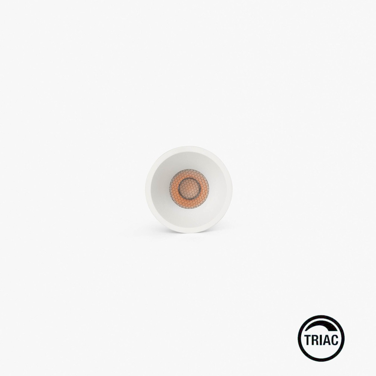 Встраиваемый светильник TULIPA DOWN SIM IP65 10W белый 55° 3000K CRI90 TRIAC