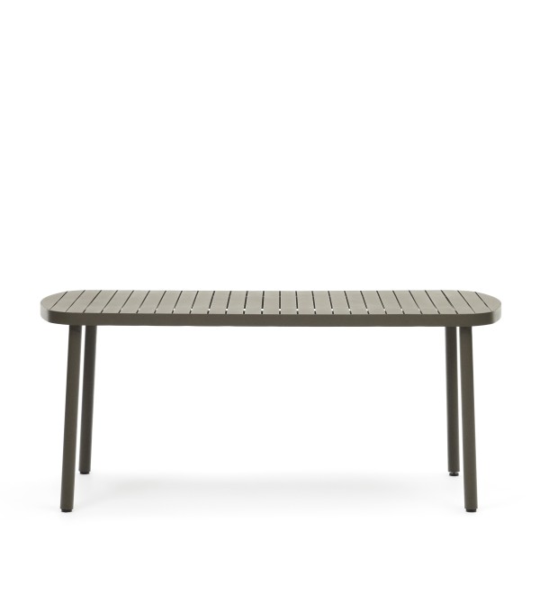 Joncols Уличный алюминиевый стол с зеленой отделкой 180 x 90 см
