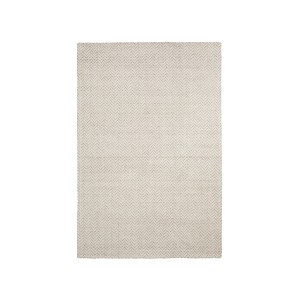 Бежевый шерстяной жаккардовый ковер Calira 230 x 160 см